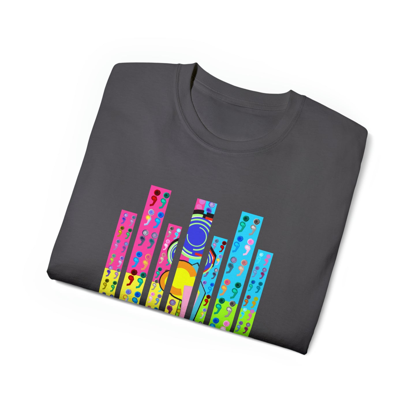 Semicolon Pop Art Unisex T-shirt