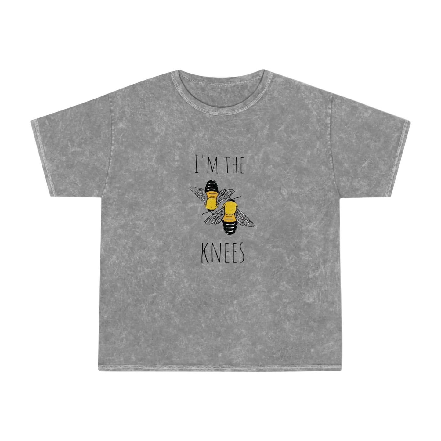 I'm the bee's knees Unisex Mineral Wash T-Shirt