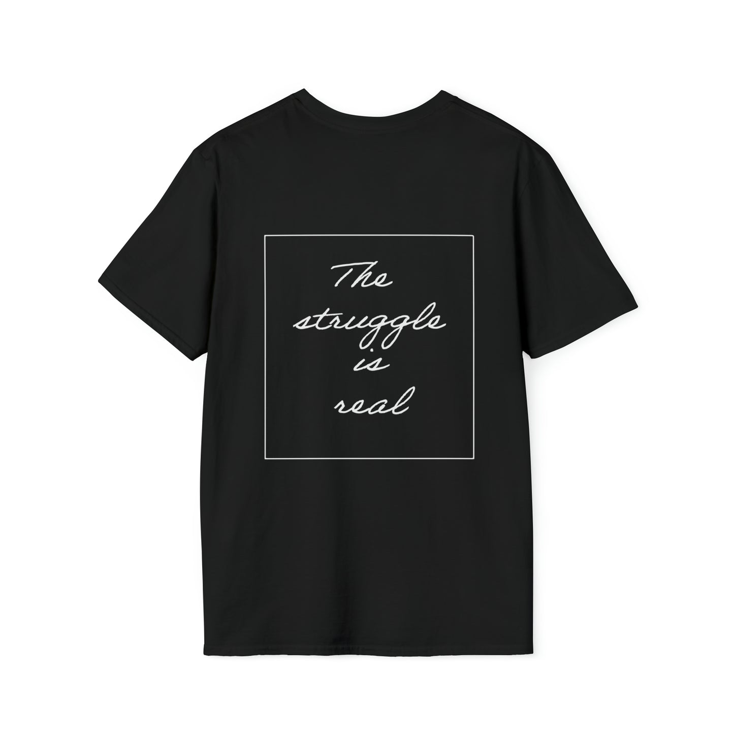 The Struggle is Real Suicide awareness Men’s Softstyle T-Shirt