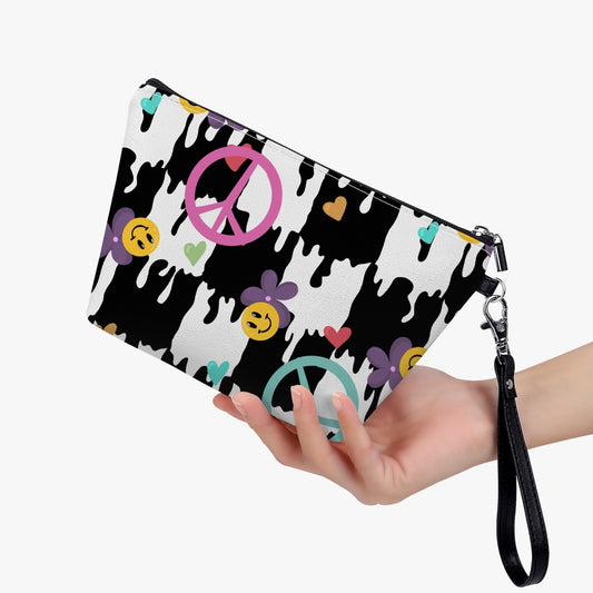 Psychedelic Smiley wristlet